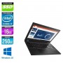 LENOVO Thinkpad T560 Core i7-6600u 8Go Ram 256Go SSD LED 15.6'' (1920/1080) Windows 10 Pro 64Bits GARANTIE 2 ANS