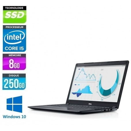 Latitude E5470 Quad Core i5-6440HQ LED 14'' 8Go 256Go SSD Windows 10 Pro 64Bits GARANTIE 2 ANS