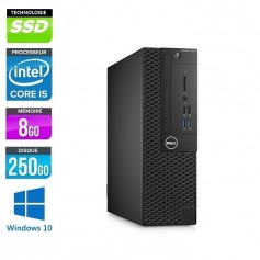 DELL Optiplex 3050 SFF Quad Cores i5 8Go 256Go SSD Windows 10 ou 11 Pro 64 GARANTIE 2 ANS