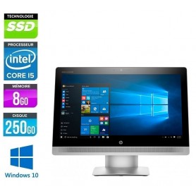 HP Elite 800 G2 AIO Quad Cores i5 8Go 256Go SSD Ecran 24'' LED Full HD Windows 10 Pro 64 GARANTIE 2 ANS