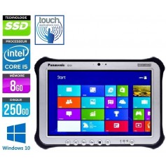 PANASONIC Toughpad FZ-G1 Mk3 Core i5-5300  8Go 256Go SSD LED 10" TACTILE 4G + GPS Windows 10 Pro 64Bits GARANTIE 2 ANS
