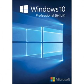 Microsoft Windows 10 Édition Professionnelle - 64 bits