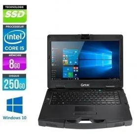 GETAC S410, Intel Core i5-6300u 8Go Ram 256Go SSD LED 14'' Full HD Windows 10 Pro 64 GARANTIE 2 ANS