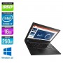 LENOVO Thinkpad T560 Core i7-6600u 16Go Ram 256Go SSD LED 15.6'' (1920/1080)  Windows 10 Pro 64Bits GARANTIE 2 ANS