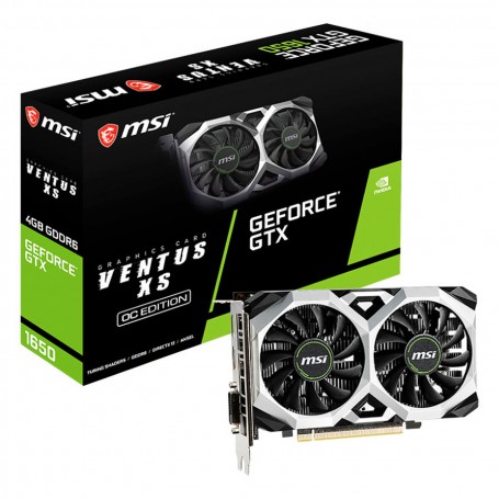 MSI GeForce GTX 1650 D6 VENTUS XS OC - Garantie 2 Ans Constructeur