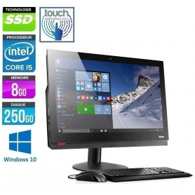 LENOVO Thinkcentre M900Z All In One Core i5 8Go 256Go SSD LED 23" Full HD Tactile  Windows 10 Pro 64 GARANTIE 2 ANS