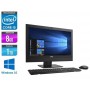HP Elite 800 G4 AIO 6xCores i5 Ecran 24'' LED Full HD Tactile 8Go 256Go SSD NVMe +256Go SSD Windows 10 Pro 64 GARANTIE 2 ANS