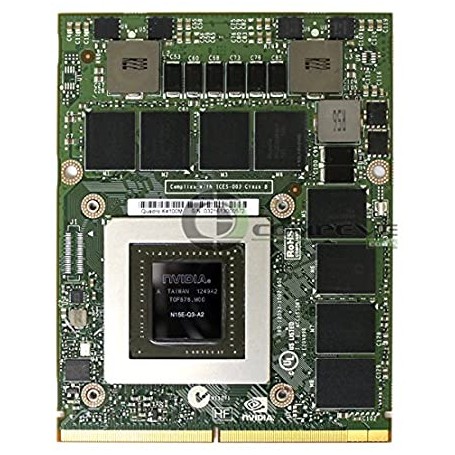 NVidia Quadro K4100m - Origine portable DELL Prcision M6800 - Garantie 1 An