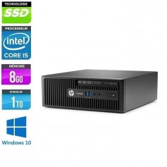 HP ProDesk 400 G2 SFF Quad Core i5 8Go Ram 1To HDD Windows 10 Pro 64Bits GARANTIE 2 ANS
