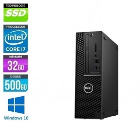 DELL Precision T3430 SFF Six-Core i7-8700 32Go Ram 512Go SSD NVMe Windows 10 Pro 64 GARANTIE 2 ANS