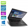 LENOVO Thinkpad T460s Core i5 8Go Ram 256Go SSDNVMe LED 14'' (1920/1080) Webcam Windows 10 Pro 64Bits GARANTIE 2 ANS