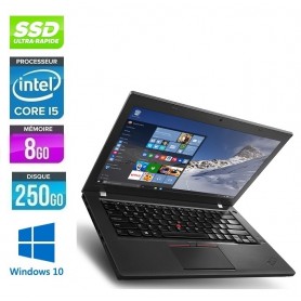 LENOVO Thinkpad T460s Core i5 8Go Ram 256Go SSD NVMe LED 14'' FULL HD Webcam Windows 10 ou 11 Pro 64 GARANTIE 2 ANS