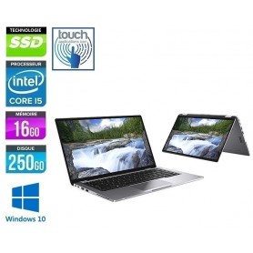 DELL Latitude E7400 (2 en 1) Quad Core i5 16Go 256Go SSD LED 14' 'Full HD Tactile Win 10 Pro 64 GARANTIE 2 ANS