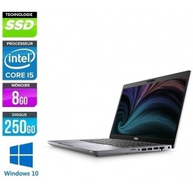 DELL Latitude 5400 Quad Core i5 8Go 256Go SSD NVme LED 14' 'Full HD Webcam Windows 10 ou 11 Pro GARANTIE 2 ANS