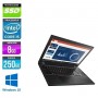 LENOVO ThinkPad T580 LED 15"Full HD Core i5-7200 16Go 256Go SSD Windows 10 ou 11 Pro 64Bits GARANTIE 2 ANS