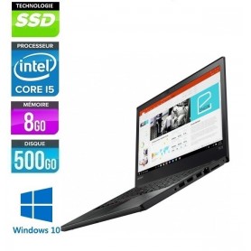 LENOVO ThinkPad T450 Core i5 8Go 512Go SSD LED 14" Windows 10 ou 11 Pro 64Bits GARANTIE 1 AN
