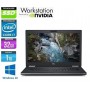 DELL Precision 7720 Quad core i7-7920HQ 32Go1To SSD NVMe NVidia P5000m LED 17,1'' (1920/1080) Windows 10 Pro 64GARANTIE 2 ANS