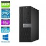 DELL Optiplex 5050 SFF Quad Core i5 16Go 256Go SSD Windows 10 Pro 64Bits GARANTIE 2 ANS