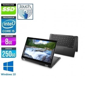 DELL Latitude E7400 (2 en 1) Quad Core i7-8665u 16Go 512Go SSD LED 14' 'Full HD Tactile Win 10 Pro 64 GARANTIE 2 ANS