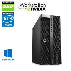DELL Precision T7820 20x Core Xeon Gold 6138 - 256Go Ram 1To SSD NVidia Quadro RTX A4000 Windows 10 / 11 Pro 64 GARANTIE 2 ANS