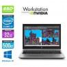HP Zbook 15 G5 Six Core i7-8850H 32Go Ram 512Go NVMe 15.6'' LED Nvidia Quadro P1000m Windows 10 ou 11 Pro 64 GARANTIE 2 ANS