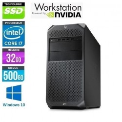 HP Z2 G4 Six Core i7-8700 32Go Ram 512Go SSD Quadro P2000 Windows 10 ou 11 Pro 64 GARANTIE 2 ANS