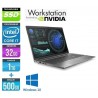 HP ZBook Fury 15 G8 Huit Core i7 32Go Ram 1To +512Go NVMe LED 15.6' FULL HD QuadroT1200 Windows 10 Pro 64Bits GARANTIE 2 ANS