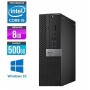 DELL Optiplex 5040 SFF Quad Core i5 8Go 500Go HDD Windows 10 Pro 64Bits GARANTIE 2 ANS