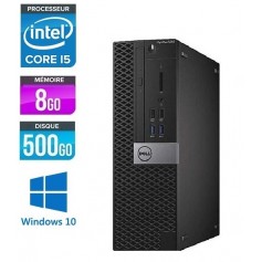 DELL Optiplex 5040 SFF Quad Core i5 8Go 500Go HDD Windows 10 Pro 64Bits GARANTIE 2 ANS