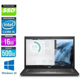 DELL Latitude E7480 Core i5-7300u 16Go 512Go SSD LED 14''   (1920/1080) Win 10 ou 11 Pro 64 GARANTIE 2 ANS