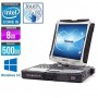 PANASONIC TOUGHBOOK CF-19 MK5 8Go Ram 500Go HDD LED 10.4'' TACTILE + CARTE 3G Windows 10 Pro 64Bits GARANTIE 2 ANS