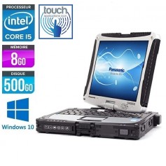 TOUGHBOOK CF-19 MK5 LED 10.4'' 8Go Ram 320Go HDD + CARTE 3G WINDOWS 10 Pro 64Bits GARANTIE 2 ANS