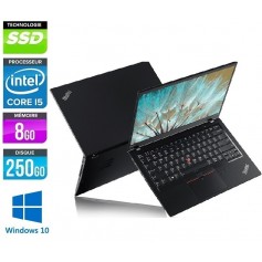 LENOVO Thinkpad X1 Carbon Core i5 LED 14'' FULL HD 8Go Ram 180Go SSD 1.34Kg Windows 10 Pro 64 GARANTIE 2 ANS