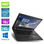 THINKPAD T460 Core i5 16Go 256Go SSD LED 14'' (1920/1080) Webcam Windows 10 Pro 64 GARANTIE 2 ANS