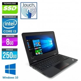LENOVO Thinkpad Yoga 11E Tablet PC Core i3 8Go Ram 250Go SSD LED 11.6'' Tactile Windows 10 Pro 64 GARANTIE 2 ANS
