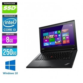 LENOVO Thinkpad L450 Core i5 8Go Ram 256Go SSD LED 14'' Full HD Windows 10 Pro 64 GARANTIE 2 ANS