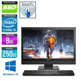 DELL Optiplex 7440 All in One Ecran LED 23.8''  Full HD TACTILE Quad Core i5 8Go Ram 256Go SSD Windows 10 Pro 64 GARANTIE 2 ANS