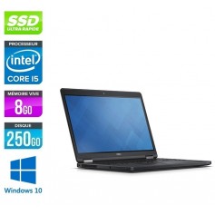 DELL Latitude E5570 Core i5 8Go 256Go SSD LED 15.6'' FULL HD Windows 10 Pro 64 GARANTIE 2 ANS