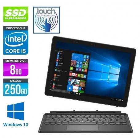 DELL Latitude 5285 Tablette Tactile Core i5 8Go Ram 256Go SSD LED