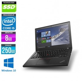 LENOVO Thinkpad X270 Core i5 LED 12.5'' 8Go Ram 250Go SSD Windows 10 Pro 64Bits GARANTIE 2 ANS