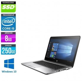 HP Elitebook 840 G3 Core i5-6300u 8Go 256Go SSD Type M2 LED 14'' Full HD Windows 10 ou 11 Pro 64 -GARANTIE 2 ANS