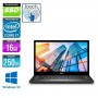 DELL Latitude 7390 Intel Quad Core i7-8650 16Go 256SSD M2 Sata LED 13.3" Full HD Tactile