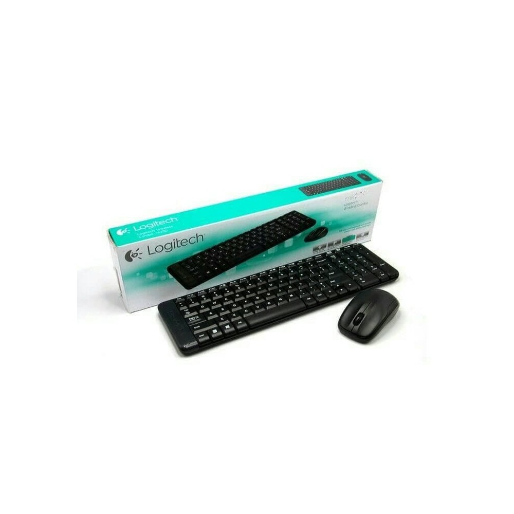 Logitech MK220 Combo Clavier et Souris sans Fil (AZERTY